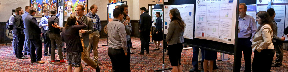 The annual fellows' poster session showcases program-supported research.