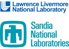Logos: Lawrence Livermore and Sandia