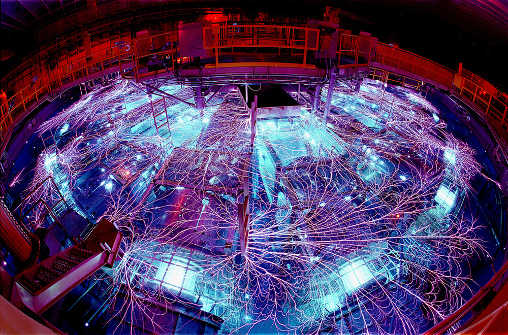 The Z machine is located in Albuquerque, N.M., and is part of the Pulsed Power Program, which started at Sandia National Laboratories in the 1960s. Courtesy of Sandia National Laboratories.