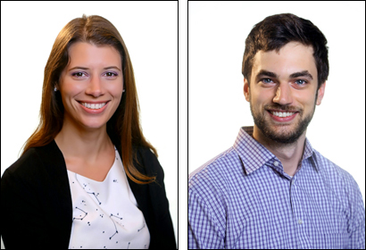 Portraits of Harris and Riesselman