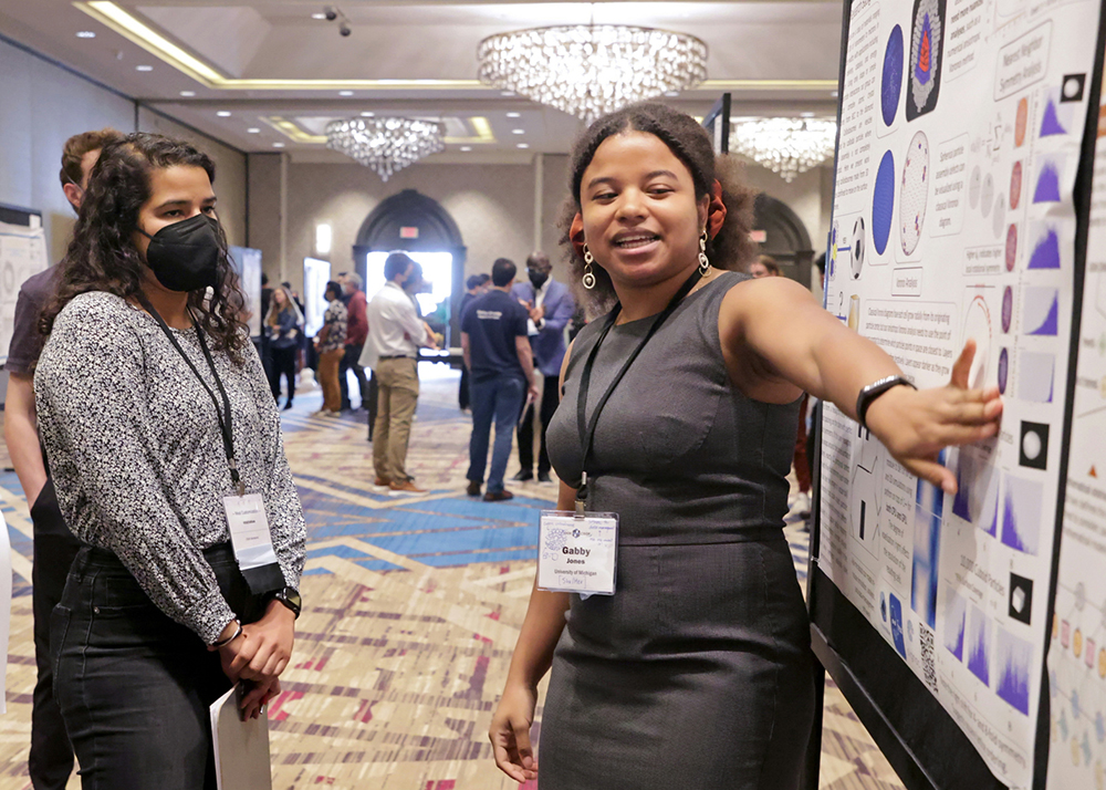 First-, second- and third-year students present their research during the annual Fellows' Poster Session.