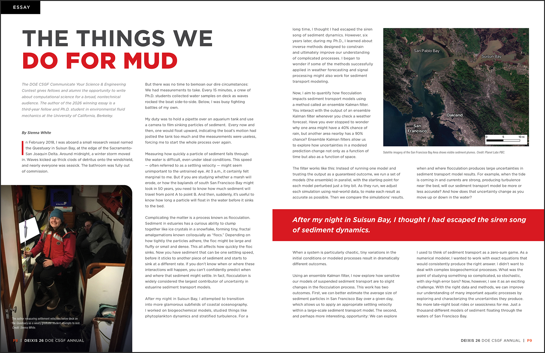Sienna White's 2026 winning essay featured in DEIXIS magazine.
