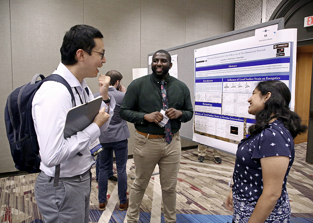 First-, second- and third-year students present their research during the annual Fellows' Poster Session.