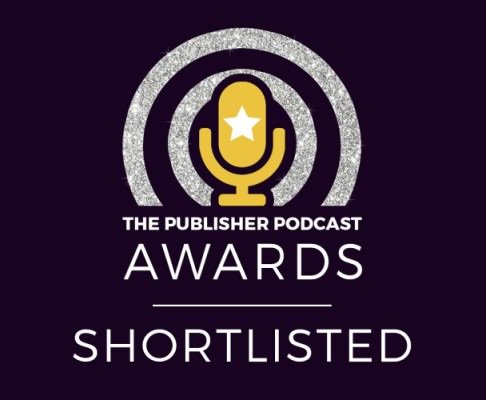 Logo: Publisher Podcast Awards Shortlisted
