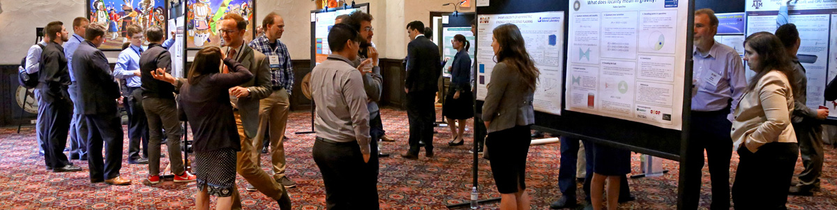 The annual fellows' poster session showcases program-supported research. The annual fellows' poster session showcases program-supported research.