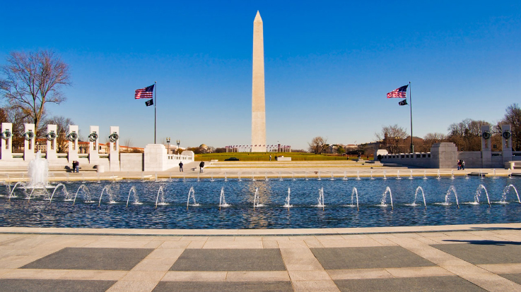 The National Mall (image courtesy of Grand Hyatt Washington).