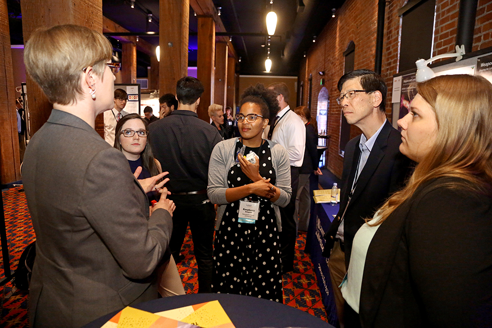 The lab poster session connects fellows with practicum, post-doc and career opportunities.