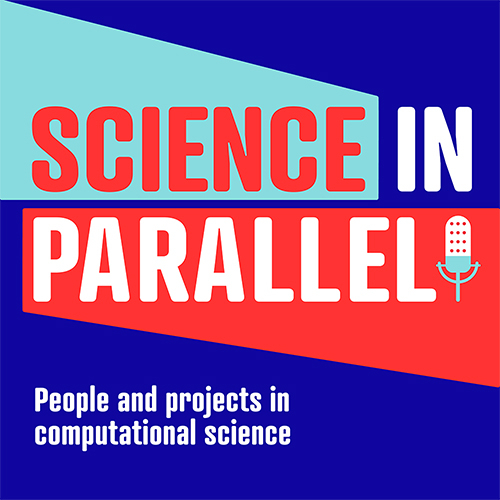Square logo for the Science in Parallel podcast.