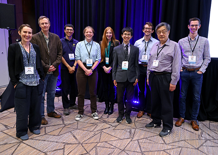 A group of fellows and friends at the 2025 DOE NNSA SSGF/LRGF program review.