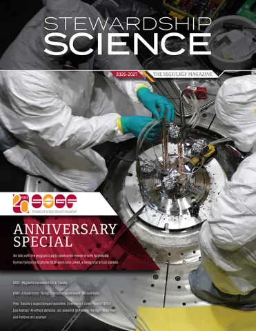 2026 Stewardship Science magazine cover